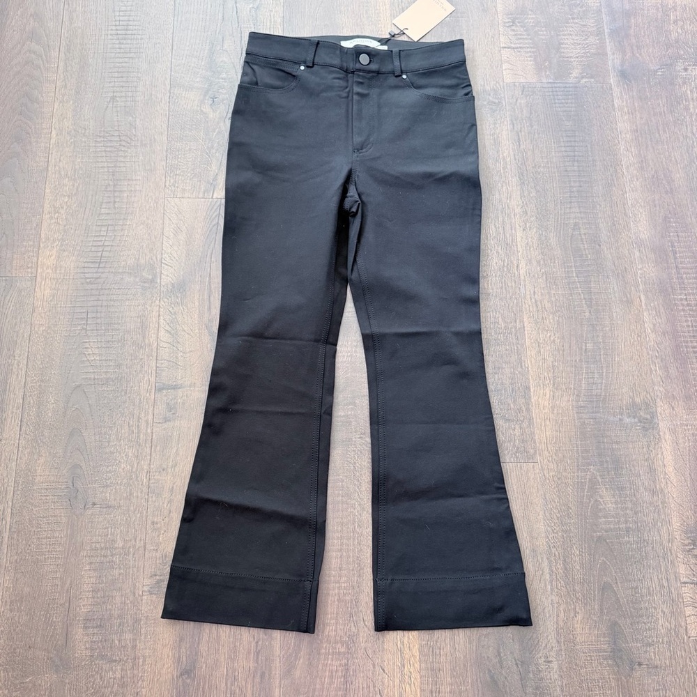NWT M.M. Lafleur Archie 1.0 Eco Better Than Denim | Black | Size: 4 - Picture 5 of 7